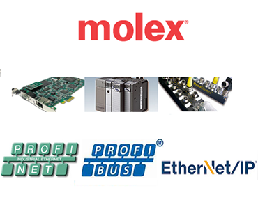 Molex PROFINET Ürünleri, Molex PROFIBUS Ürünleri, Molex EtherNet/IP, Ürünleri, Molex Endüstiryel İletişim Ürünleri, Molex Endüstriyel Haberleşme Ürünleri