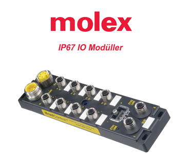 IP67 IO Modüller, Su Geçirmez IO Modüller, Su Geçirmez Giriş Çıkış Modüller, Molex IO Modüller