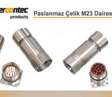 Intercontec: Paslanmaz Çelik M23 Dairesel Konnektörler
