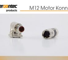 Te Connectivitiy: M12 Motor Konnektörleri