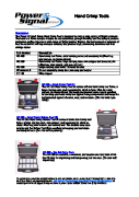 Rennsteig NA HCT data sheet