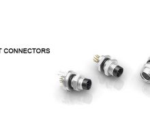 The New 12-Pin M8 Male Panel-Mount Connectors